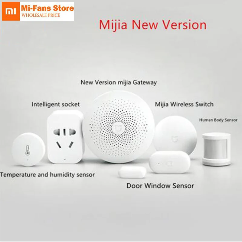 Оригинальные наборы для умного дома Xiaomi датчик двери и окна человеческого тела