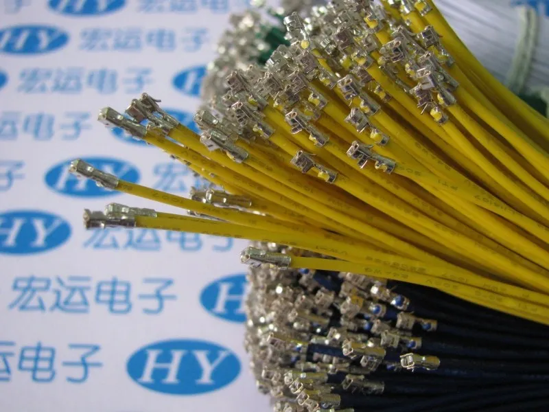 100 шт. XH 2 54 мм паяльная клемма 24awg самодельный кабель 20 см с одинарным концом|solde| |