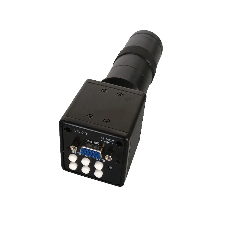 Паяльная печатная плата SMD SMT ремонт инспекционный инструмент VGA видео цифровой микроскоп камера+ 130X c-крепление объектива