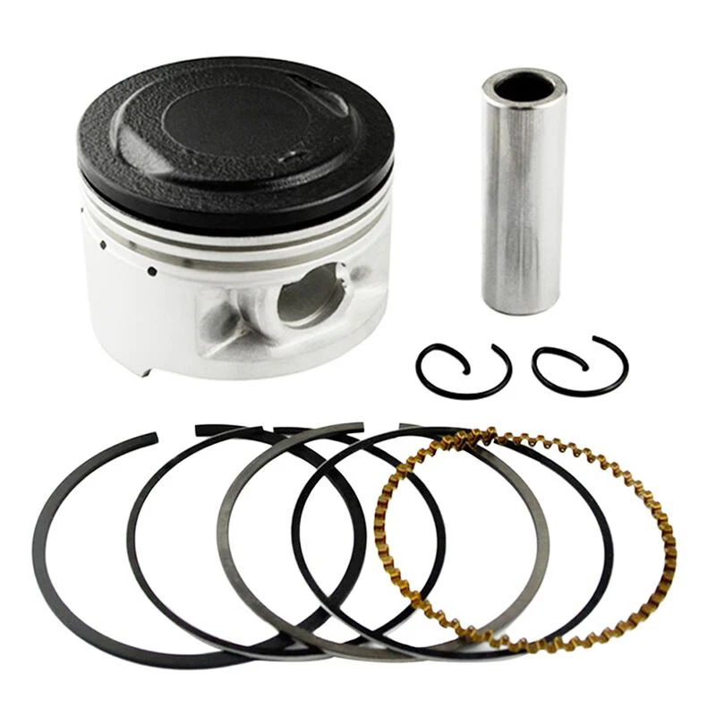 Motorcycle STD~+100 Cylinder Bore Size 49 49.25 49.5 49.75 50mm Piston& Piston Ring Kit For YAMAHA XV250 XC125 XV 250 XC 125 - Цвет: 1Set Oversize 25