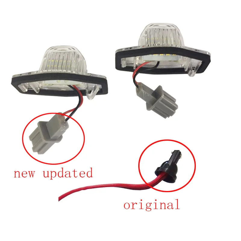 2x led license plate light oem replacement kit for honda crv fit jazz crosstour odyssey oem part no 34101s60013 free global shipping