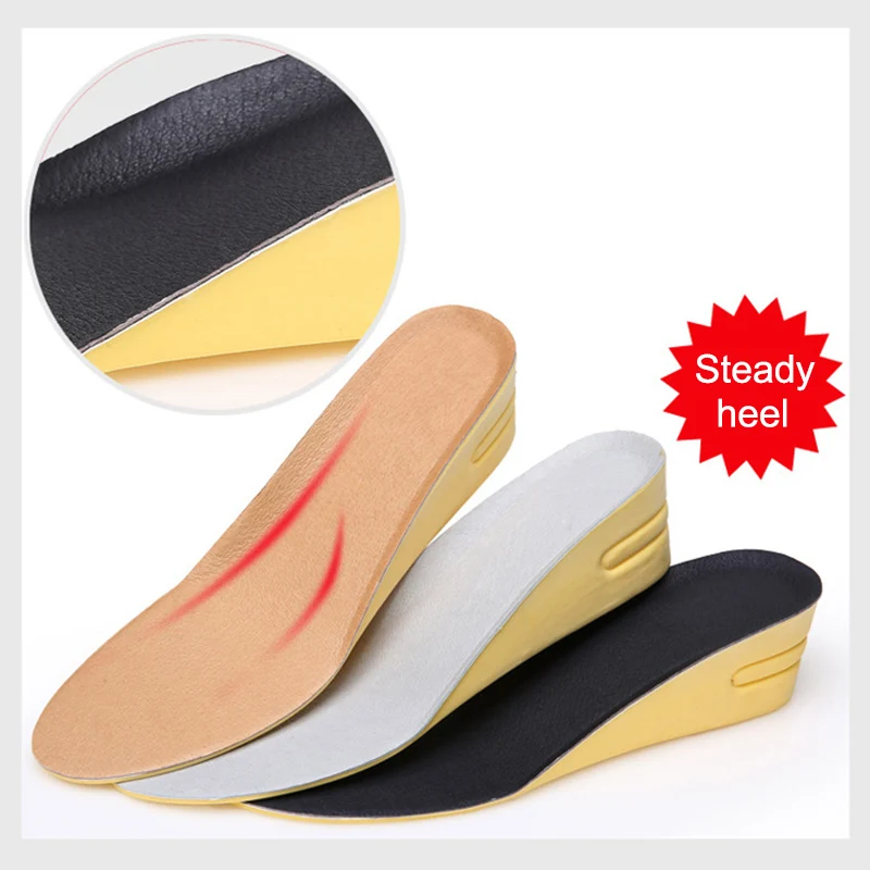 1 пара женские и мужские стельки увеличивающие рост амортизирующие
