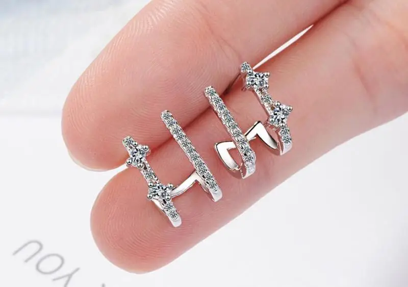 Everoyal модные золотистые серьги с кристаллами для женщин аксессуары