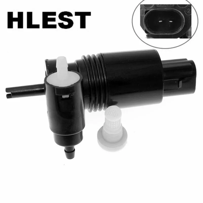 

Professional Windshield Wiper Washer Pump Assy Black Replacement OEM 05179153AC for Chrysler Dodge Jeep