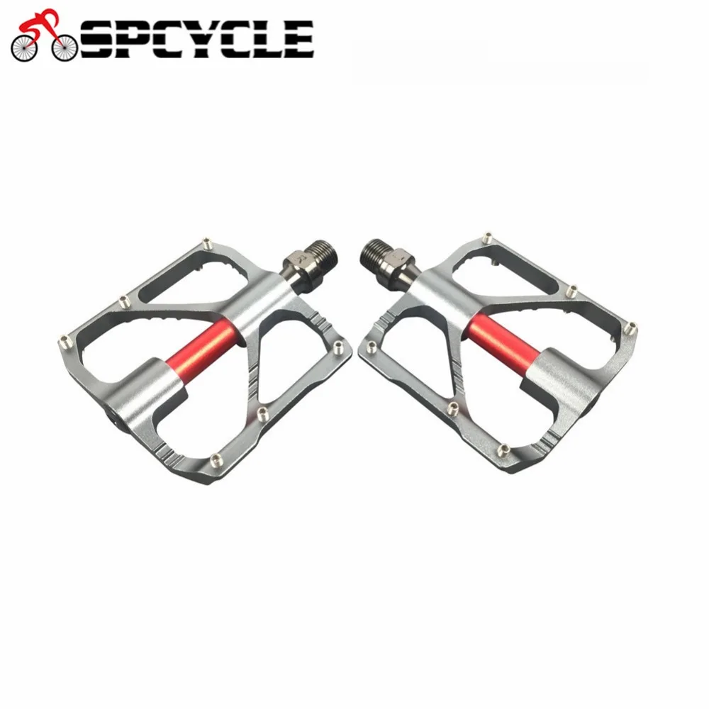 Spcycle 3 подшипники велосипедные педали противоскользящие сверхлегкие ЧПУ MTB горный велосипед педали герметичный подшипник дорожные педали велосипедные аксессуары