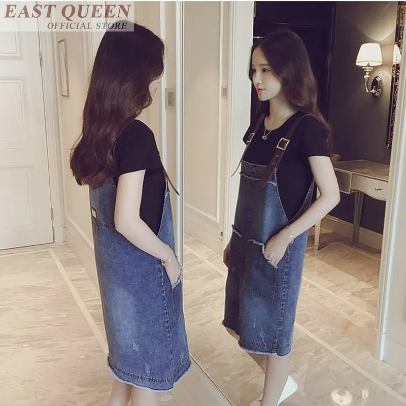 Джинсовый сарафан зимнее платье женские джинсовые платья для женщин женский без