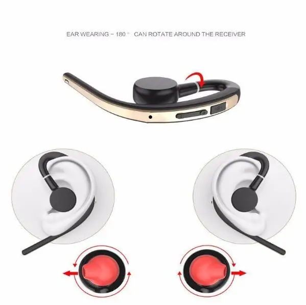 Наушники Bluetooth NAIKU Спортивная гарнитура беспроводные музыкальные наушники с