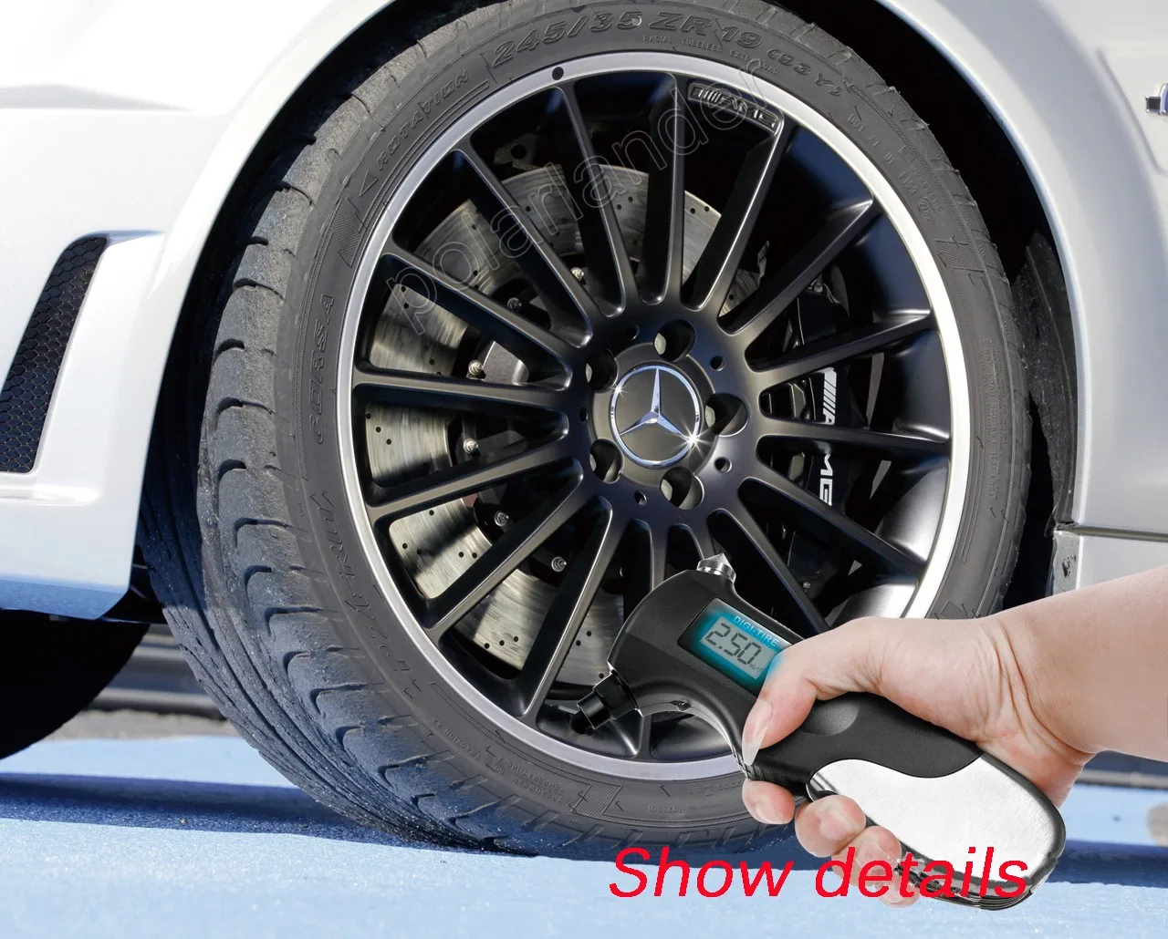 LED Дисплей автомобиля Аварийные молотки фонарик калибровочных воздуха