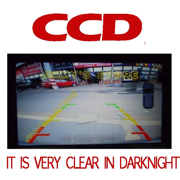 CCd camera Для sony ccd цвет CCD HD для Ssangyong Korando REXTON W Kyron камера заднего вида обратный резервный парковочный аппарат водонепроницаемый - Название цвета: CCd camera