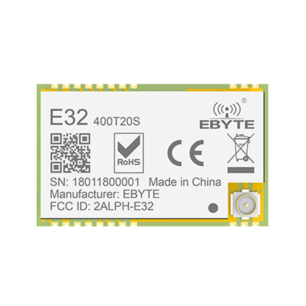 433 МГц LoRa SX1278 470 100 мВт большой диапазон 3000 м радиочастотный модуль Φ 20 дБм