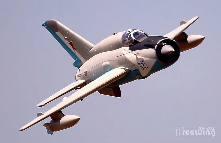 Freewing rc самолет Mig21 Mig-21 80 мм EDF реактивный комплект и сервоприводы
