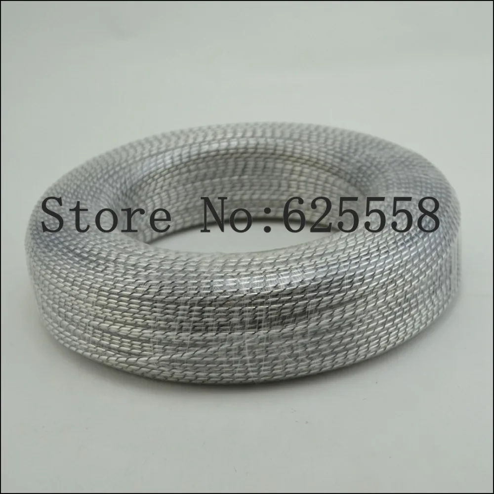 Hi Fi аудиокабель с серебряным покрытием и кабелем питания сделай сам|speaker cable