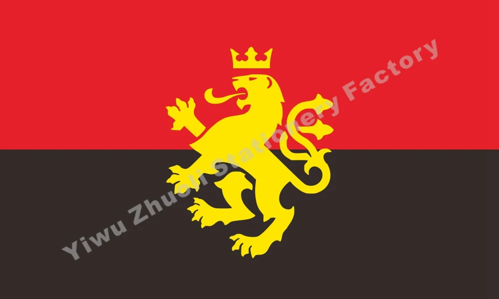 

Macedonia Black Red Lion Flag 3x5FT 100D Banners Country Banner National Flag