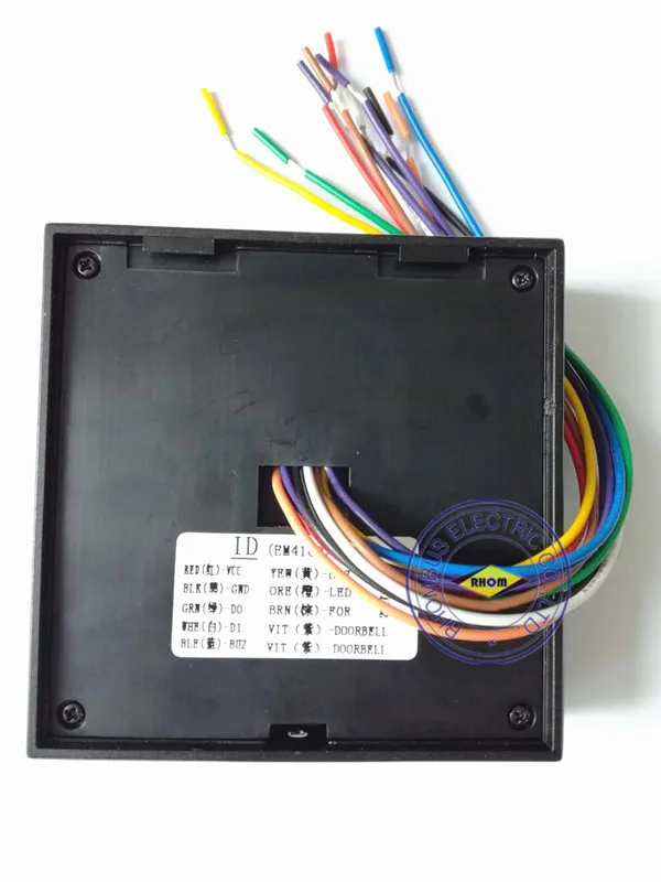 Сенсорная клавиатура 13 56 МГц WG26/34 выдвижной дверной звонок RFID IC считыватель