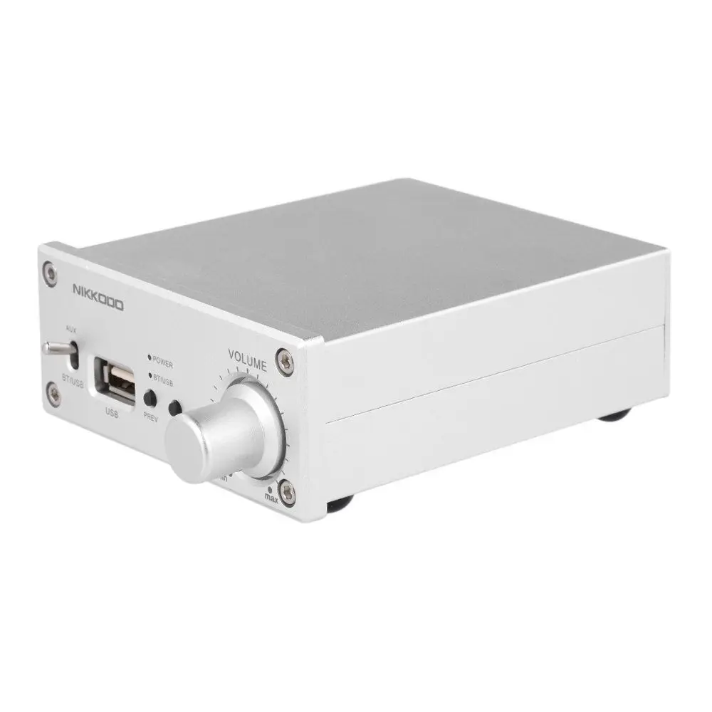 Hi-Fi цифровой аудио усилитель Bluetooth 4,0 стерео домашний усилитель USB без потерь Музыкальный плеер 50 Вт* 2
