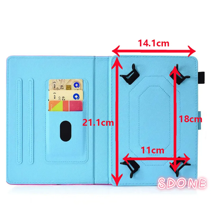 Универсальный защитный чехол-подставка для 7-дюймового планшета Alcatel ONETOUCH ONE TOUCH 1T