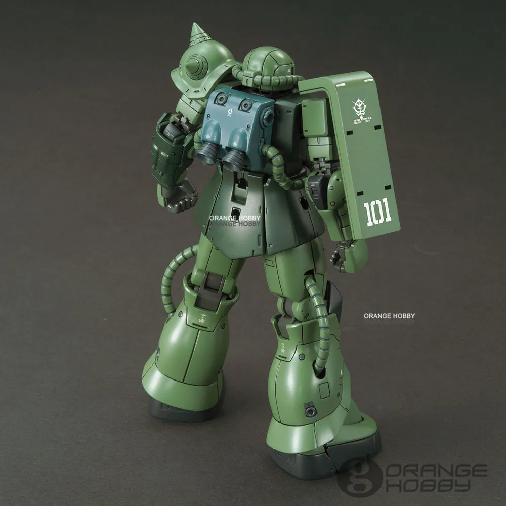 OHS Bandai HG происхождения 025 1/144 MS-06C Zaku II тип C6/R6 Zeon мобильный костюм сборные модели комплекты