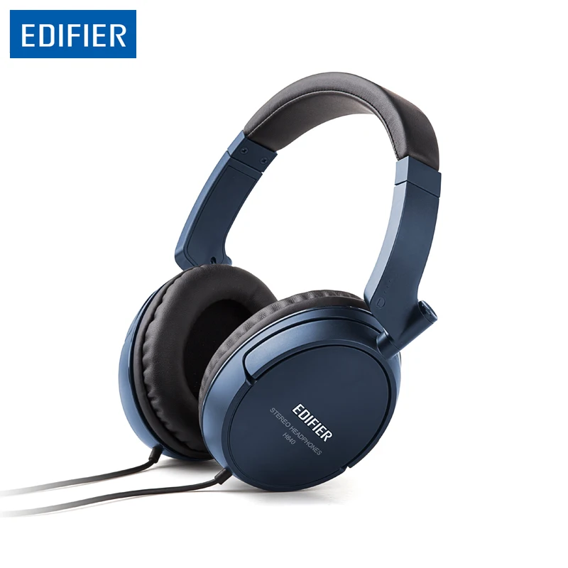 Edifier H840 мощный звук наушники гарнитуры мягкая пена и кожи уха шапки hi fi наушников 3