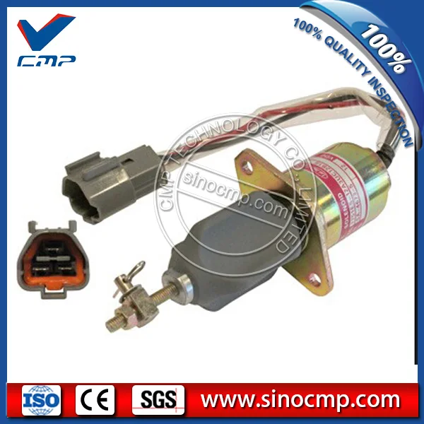 

129953-77811 12V fuel stop solenoid switch , shut off flameout solenoid