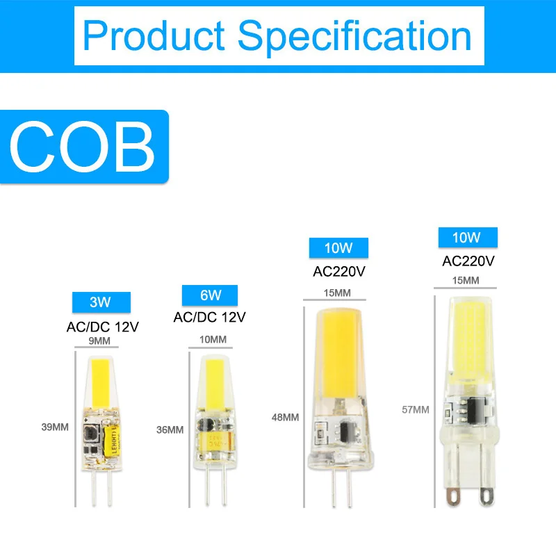 Светодиодная лампа с зеленым глазом 1 шт./5 шт. светодиодная G9 G4 регулируемой