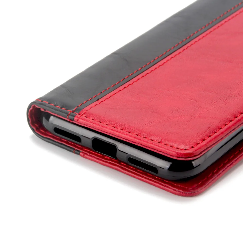 Роскошный чехол-книжка из искусственной кожи для Redmi Note 7 8 Leathe Lether чехол