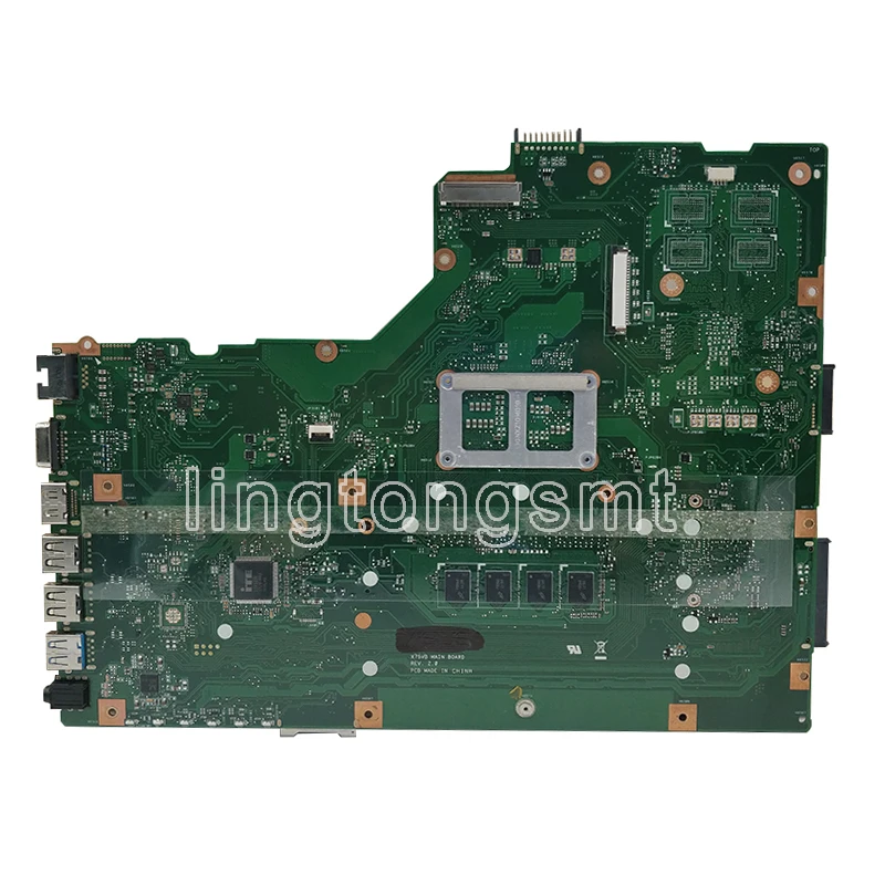 X75A материнская плата HM70 для ASUS X75V X75VC X75VB X75VD X75 R704V Материнская плата ноутбука X75A материнская плата X75A Материнская плата Тест ОК