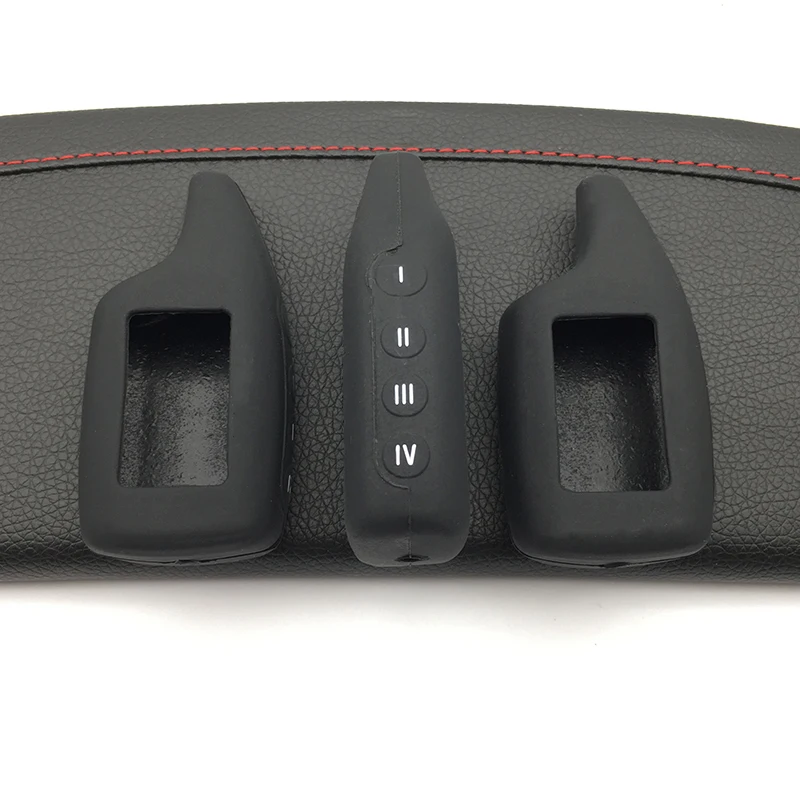 Модный мужской силиконовый резиновый чехол для ключей России двухсторонняя