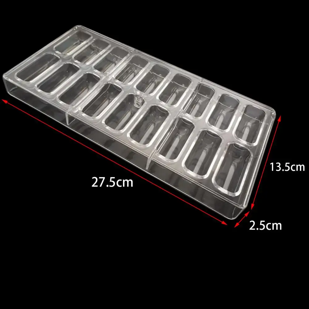 Форма для шоколада сделай сам из поликарбоната 3D формы конфет поднос пищевого