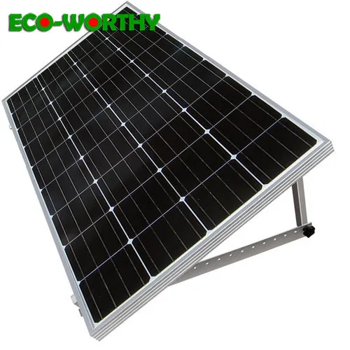ECOworthy 160 Вт Солнечная Система питания: моно солнечная панель питания и