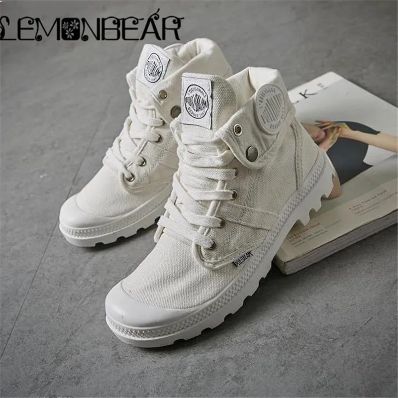 2021 модные высокие кроссовки парусиновая обувь женская повседневная белого цвета