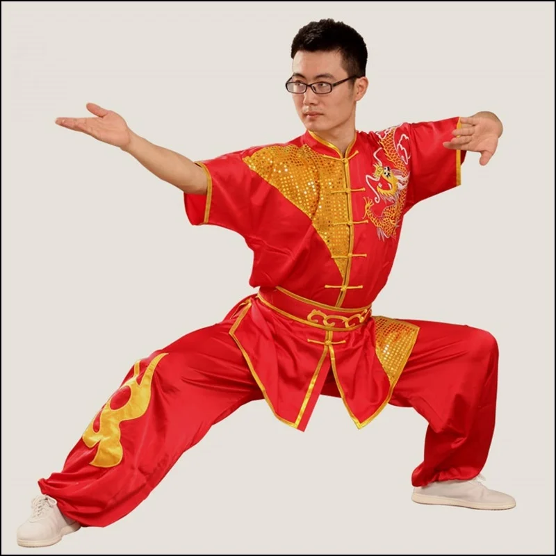 Одежда Кунг-фу Wushu одежда костюм для боевых искусств шаолин кунг-фу TA407 |