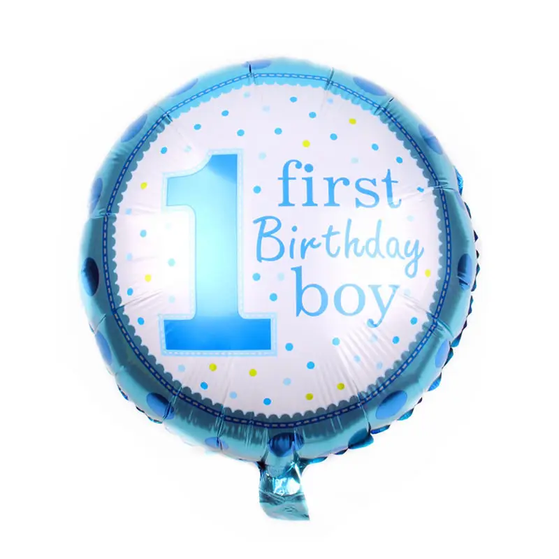 TSZWJ новые 18 дюймовые круглые шары с днем рождения украшение на день игрушка