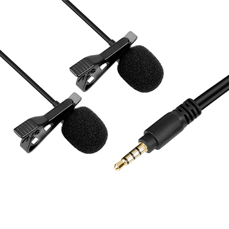 BOYA Dual Lavalier телефонный микрофон для iPhone X 8 7 6S 6 Plus iPad Pro Mini 4 Android смартфон видео