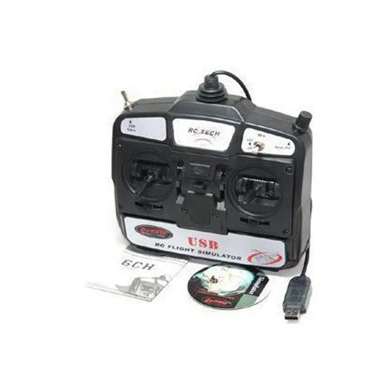 ST 6 CH канал 6-канальный USB Вертолет самолет Glider 3D симулятор передатчик TX контроллер