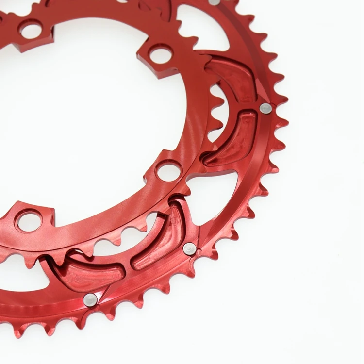 Snail 110 BCD двойная цепная цепь 2 слоя скорости овальная 50t 35T для Shimano Велоспорт дорожный складной велосипед Сверхлегкая зубная пластина