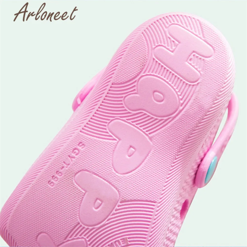 ARLONEET обувь для маленьких девочек и мальчиков открытая пляжная с рисунком лап