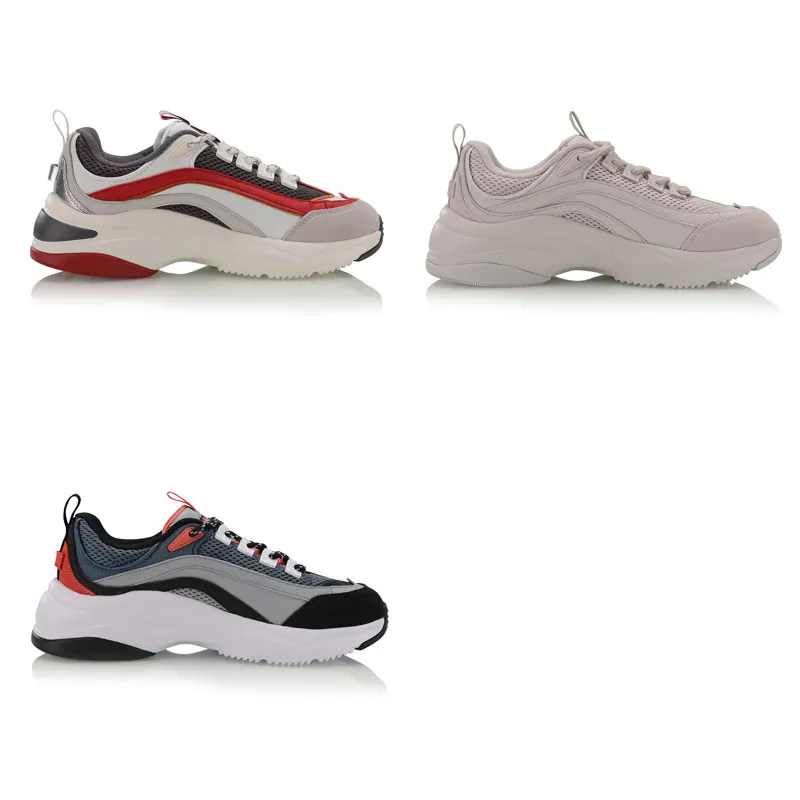 Мужские кроссовки Li Ning AURORA WINDWALKER классические популярного цвета в стиле ретро