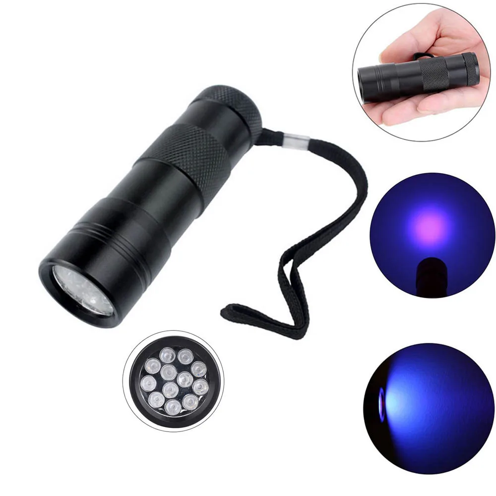 Kafute K-303 50 мл Shadowless клей пластик стекло металл резина+ фонарик УФ отверждения клей акриловый прозрачный пластик - Цвет: 12 LED