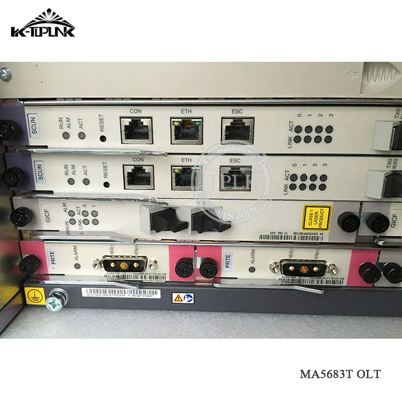 Заводская цена MA5683T GPON OLT Оптический линейный терминал 2 * SCUN 1*10G X2CS Uplink PRTE 1*8 портов