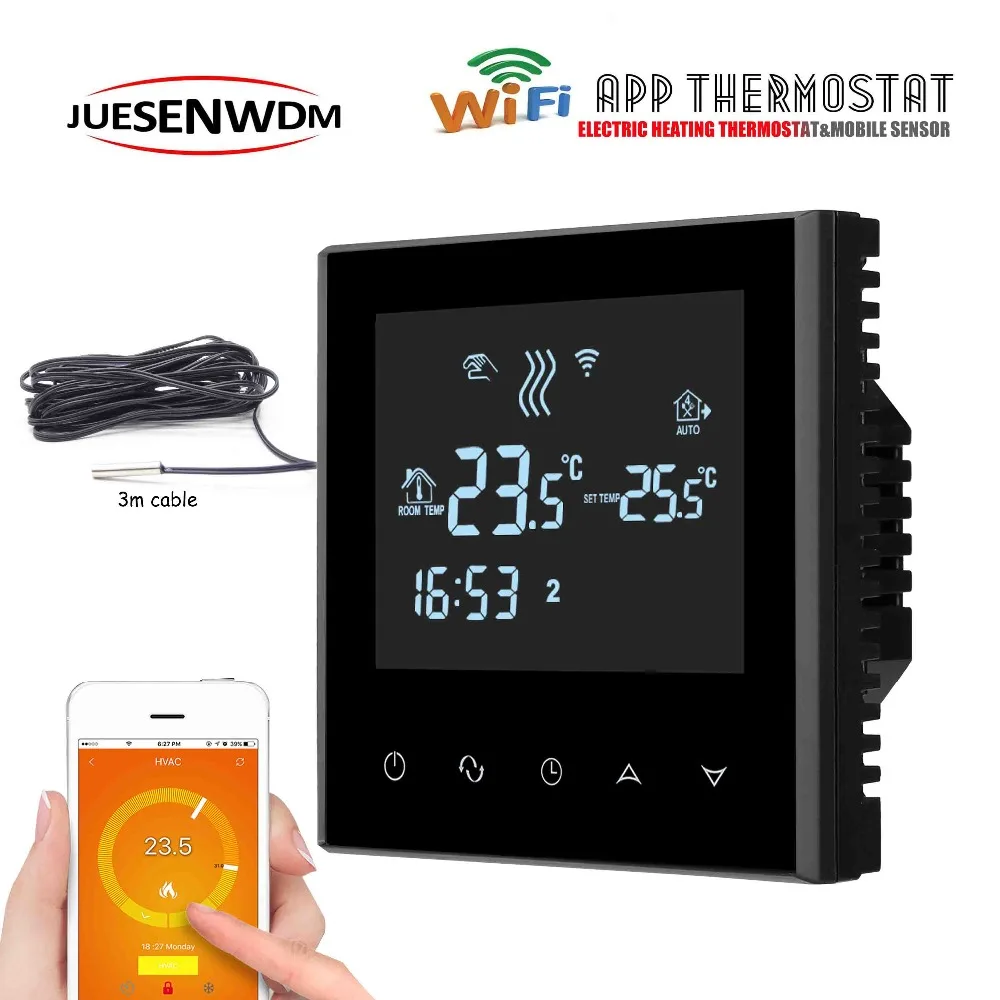 Термостат для теплого пола с Wi Fi и управлением через приложение|Приборы