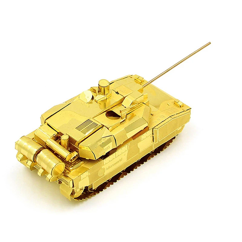 Microworld 3D металлические модели Leclerc основной боевой танк MBT модель DIY лазерная резка
