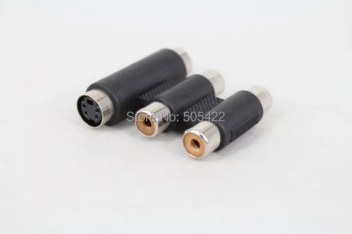 Переходник соединитель для разъема типа Мама мама 2 RCA S|2 rca|s video2 rca |