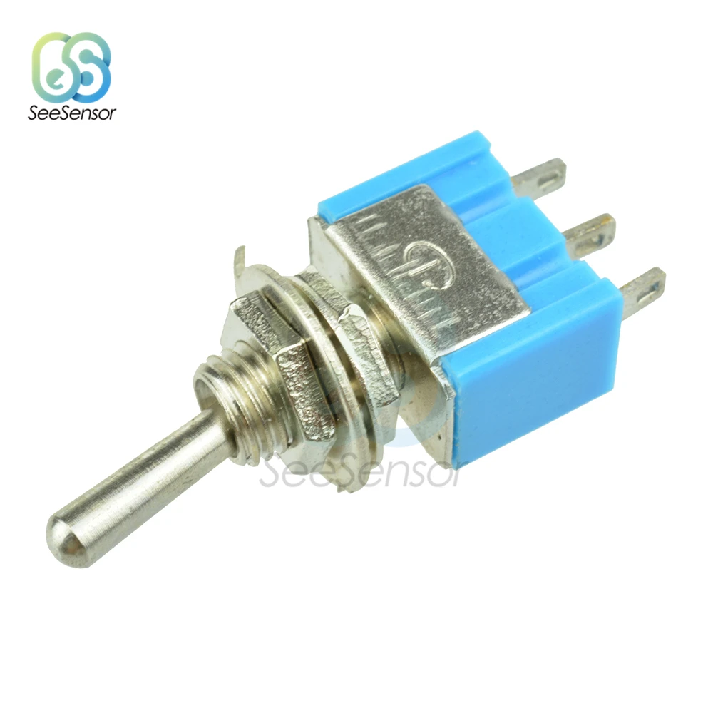 5 шт. Φ AC ON MTS 102 3 Pin 2 Position Switch 6A 125V|Выключатели| |
