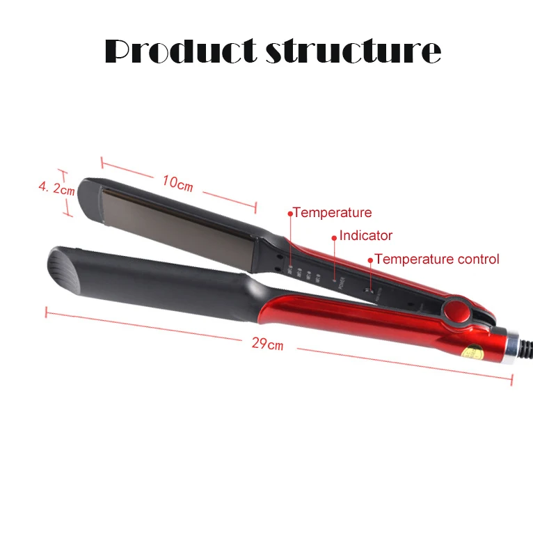 Профессиональный Выпрямитель для волос Kemei утюжок с керамическим покрытием