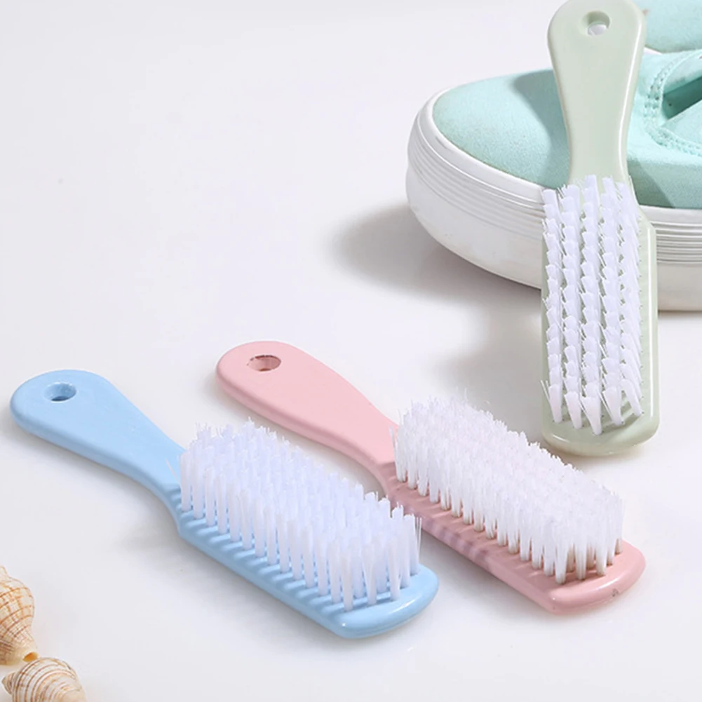 3 цвета портативный домашний крюк разработан пластиковая щетка для чистки Гибкая