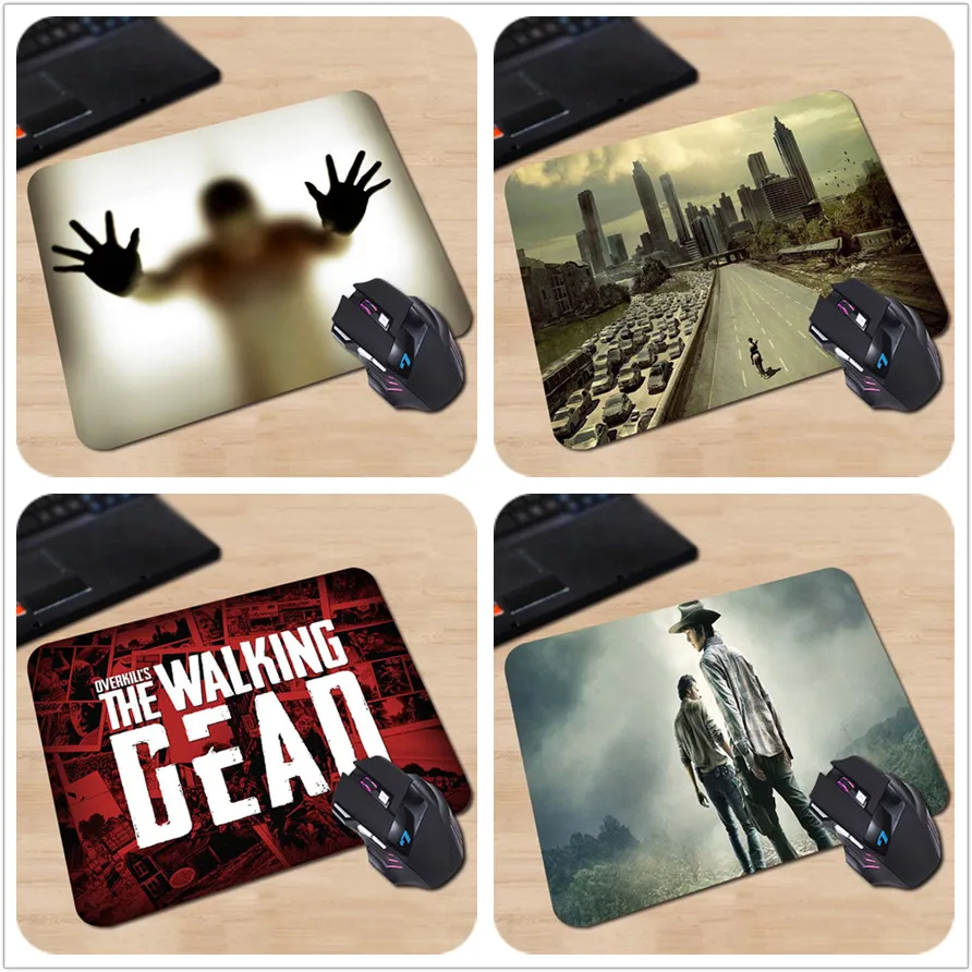 Высококачественная оптическая противоскользящая компьютерная коврик для мыши