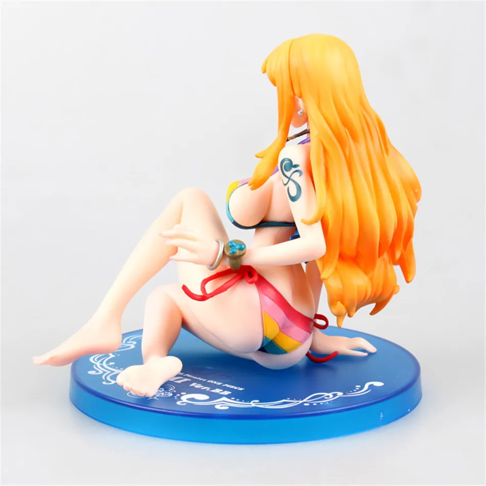 Chanycore Anime ONE PIECE 1/8 Scale panited Figure onepiece NEW WORLD PVC Action Figures 14cm Nami swimsuit model toys | Игрушки и хобби