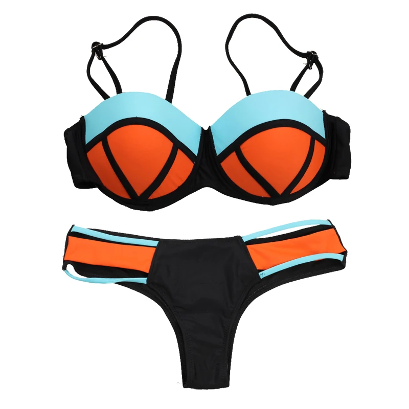 2017 Виктория push up купальники бикини установить купальник женщин biquini женский дамы