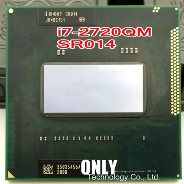 Процессор INTEL для ноутбука i7 2720QM 2 ГГц 6M четырехъядерный восьмипоточный процессор