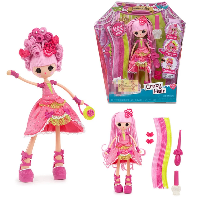 23-25 см Lalaloopsy Girls Crazy Hair Doll совки вафельный конус с маленькими аксессуарами набор девочек кукла подарки с оригинальной коробкой